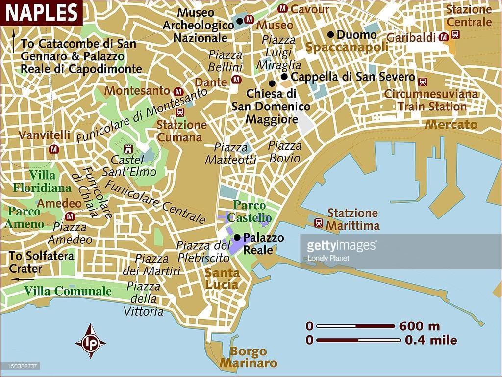 naples peta bandar