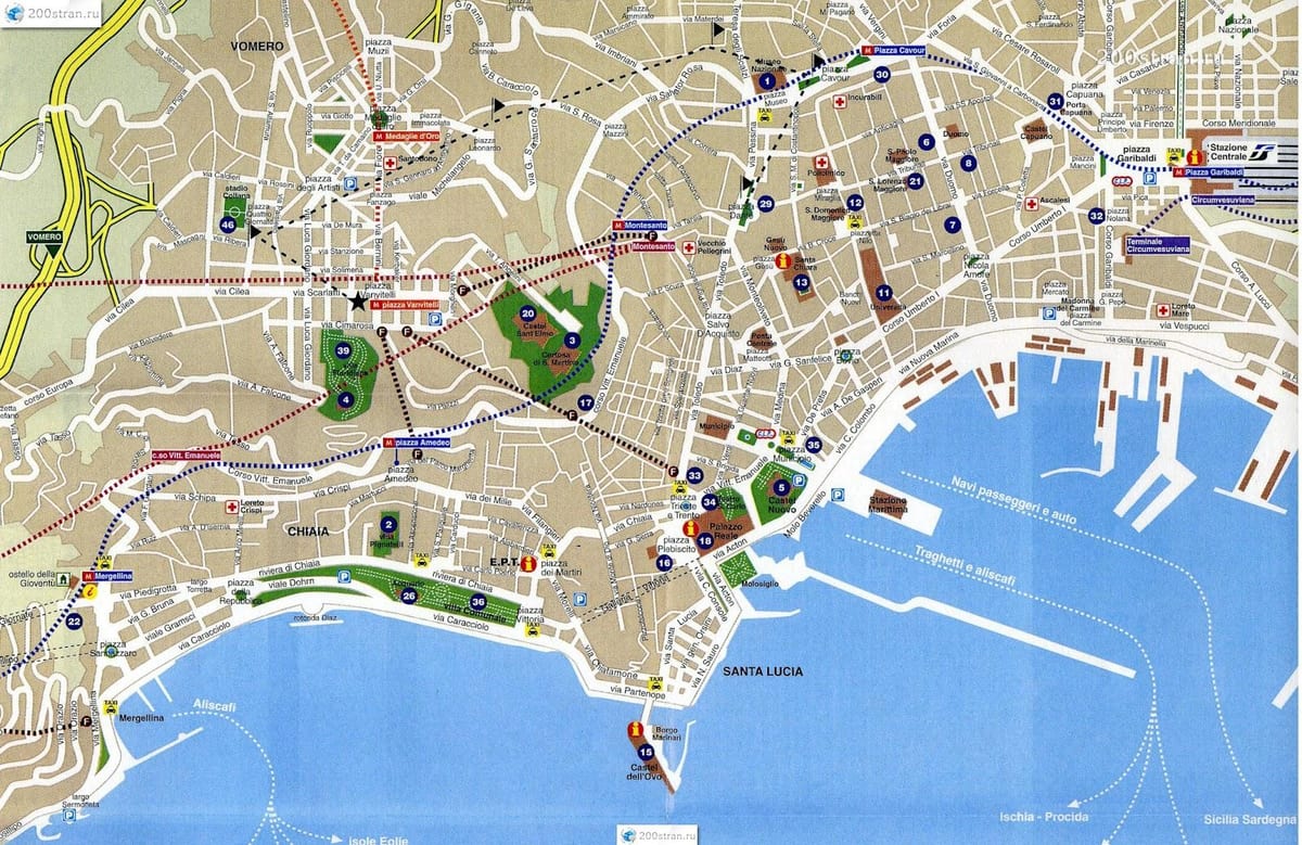 napoli peta bandar
