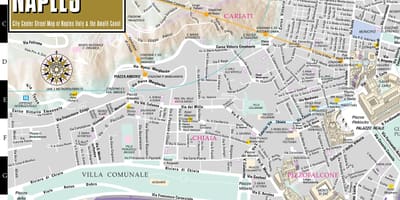 Peta jalan naples itali