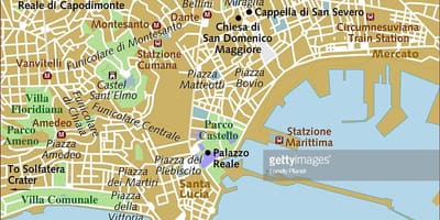 Naples peta bandar