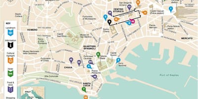 Peta naples sepanyol suku